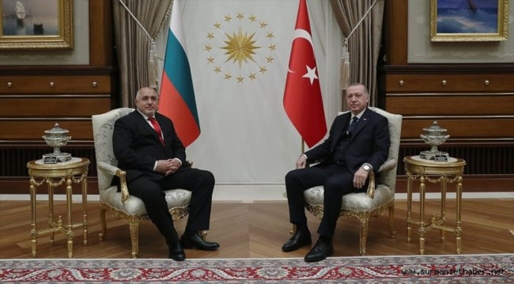 Cumhurbaşkanı Erdoğan Bulgaristan Başbakanı Borisov'u kabul etti