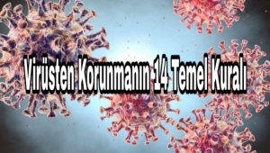 Koronavirüs'ten Korunmanın 14 Kuralı