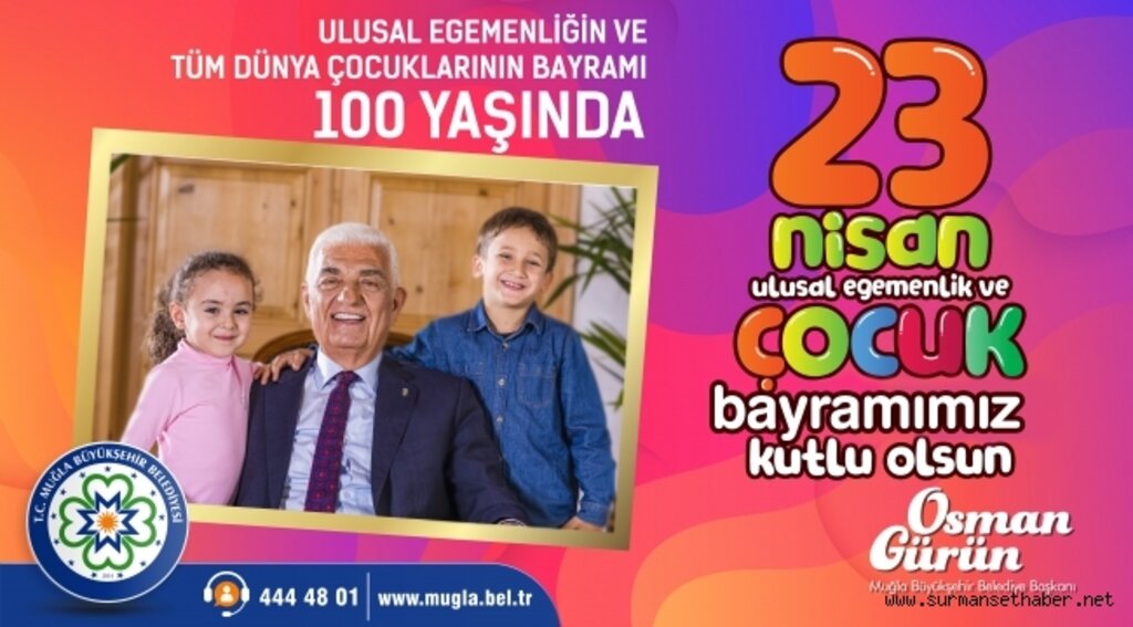 Başkan Gürün Ulusal Egemenliğin Bayramı 23 Nisan’ın 100.yılını Kutladı