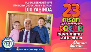 Başkan Gürün Ulusal Egemenliğin Bayramı 23 Nisan’ın 100.yılını Kutladı