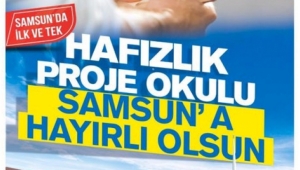 ÇARŞAMBA ANADOLU İMAM HATİP LİSESİ PROJE OKULU OLDU