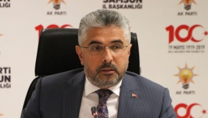 AK Parti İl Başkanı Ersan Aksu'dan Ramazan Bayramı Mesajı