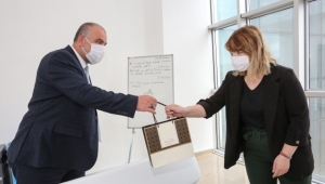 Canik Belediye Başkanı İbrahim Sandıkçı belediye personelinin bayramını kutladı