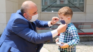 Canik’te çocuklar çok şendi