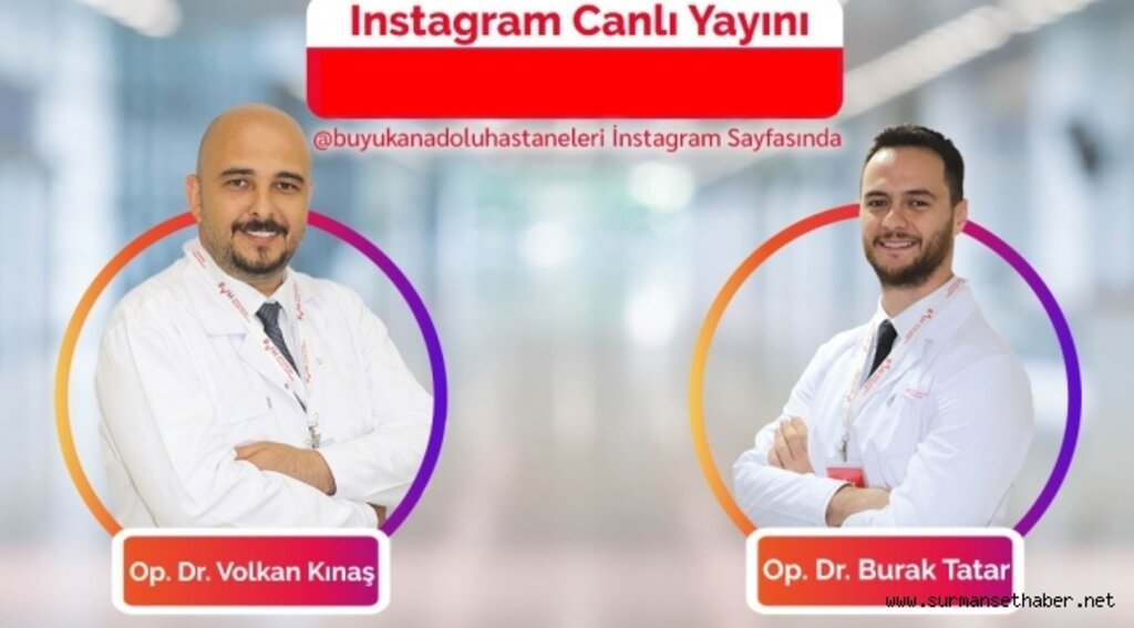 Doktorları canlı yayında katılımcıların sorularını yanıtlıyor!