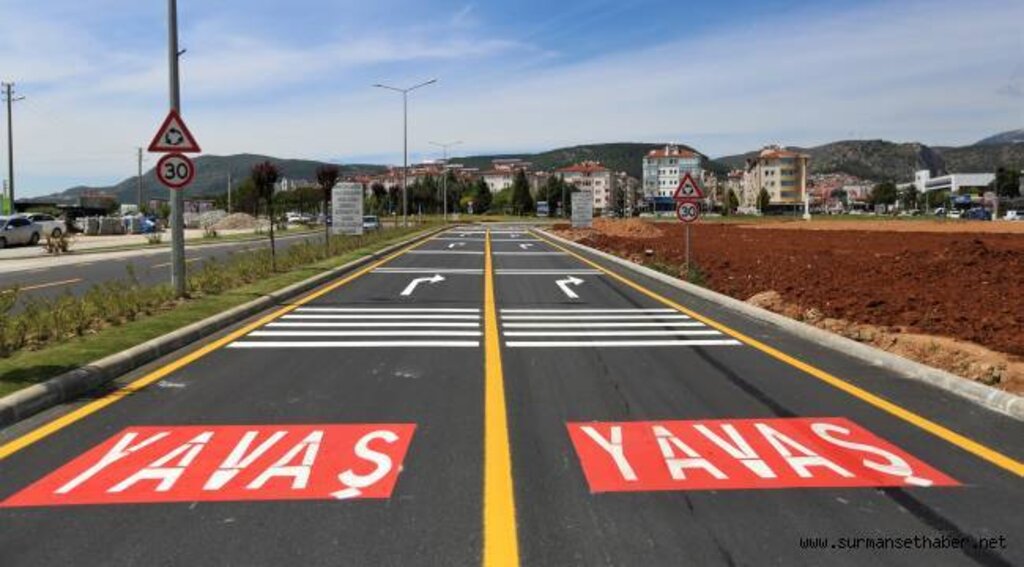 Muğla Büyükşehir 5 Bin 883 kilometre yol çizgi çalışması yaptı