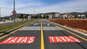 Muğla Büyükşehir 5 Bin 883 kilometre yol çizgi çalışması yaptı