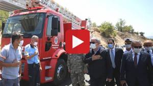 ( VİDEO HABER) Bakan Hulusi Akar, Mersin’deki Kaza Alanında İncelemelerde Bulundu