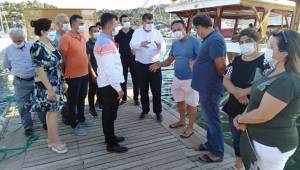 Milletvekili ARI, Demre Üçağız’da MUÇEV’e Kiralanan Bölgede Çalışan Esnafı Ziyaret Etti