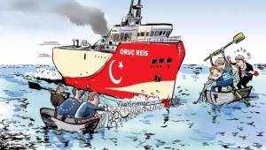 Ruslar, Oruç Reis Üzerinden Fransa, Yunanistan, ABD ile dalga geçti