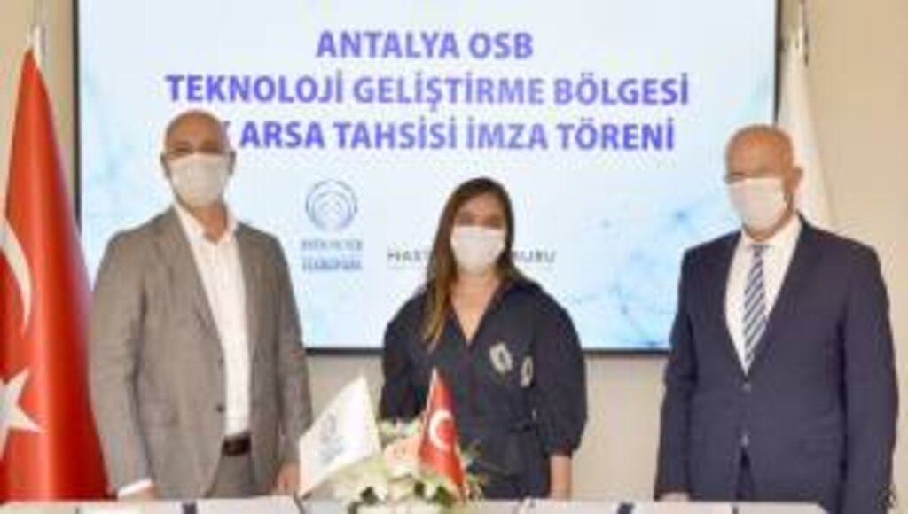 ANTALYA OSB TEKNOPARK, İLK FİRMA KABULÜNÜ GERÇEKLEŞTİRDİ