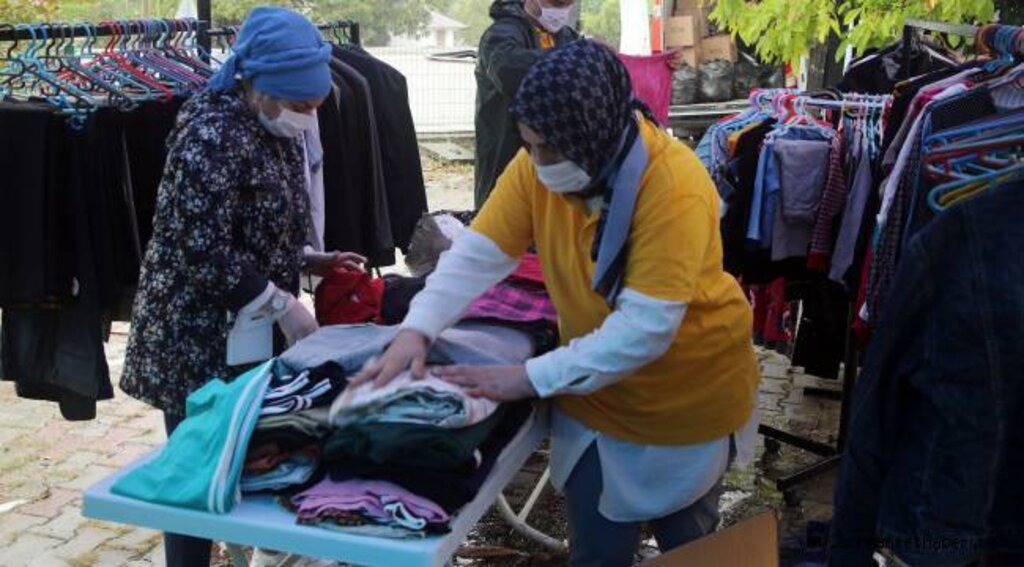 Atakum Belediyesi Paylaşım Merkezi yardımseverler ile ihtiyaç sahiplerini buluşturuyor