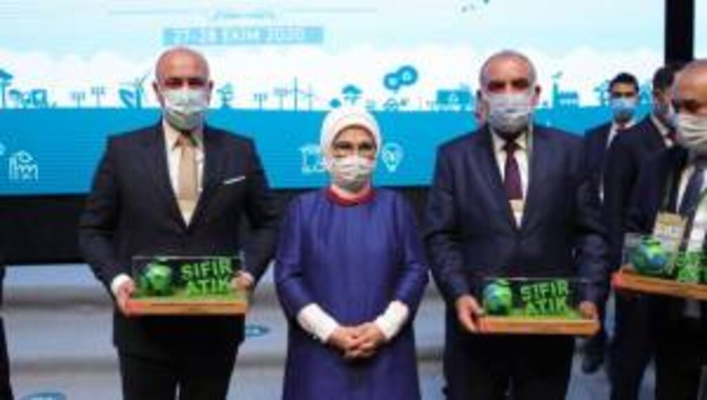 CANİK BELEDİYESİNE SIFIR ATIK ÖDÜLÜ