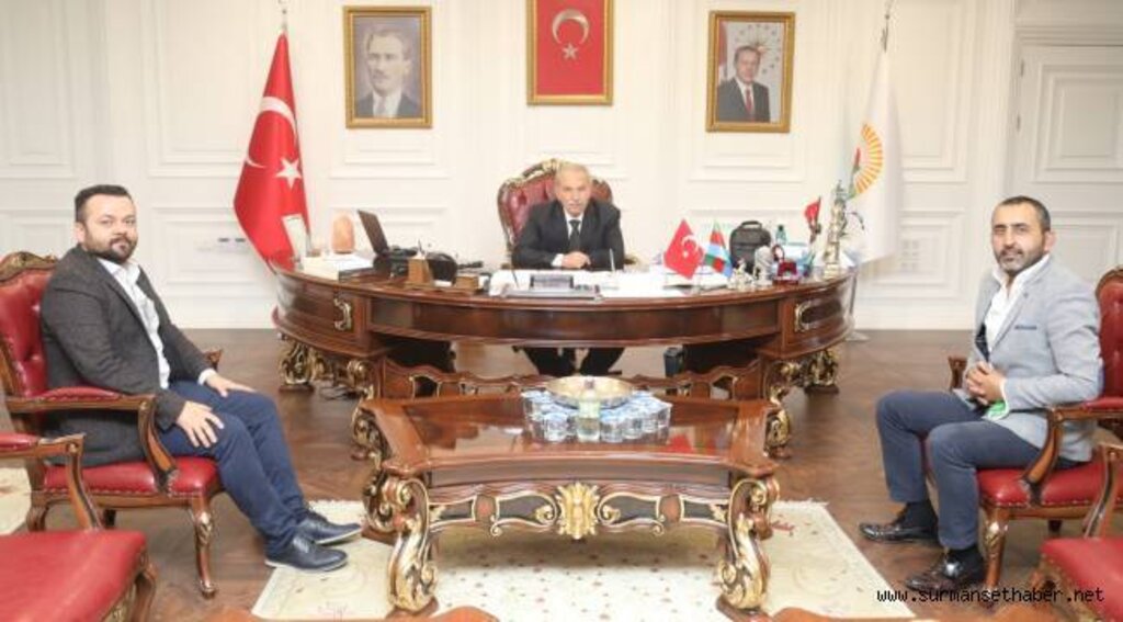 Çerkeslerden Kaymakam Keklik ve Başkan Demirtaş’a ziyaret