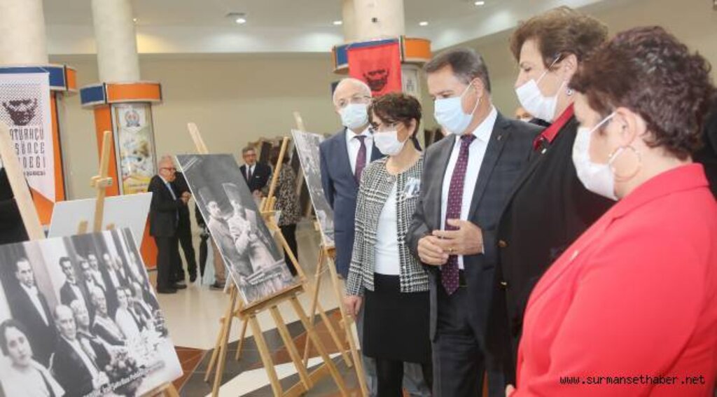 Başkan Cemil Deveci Ulu Önder’in anısına ‘Fotoğraflarla Atatürk’ sergisinin açılışını yaptı