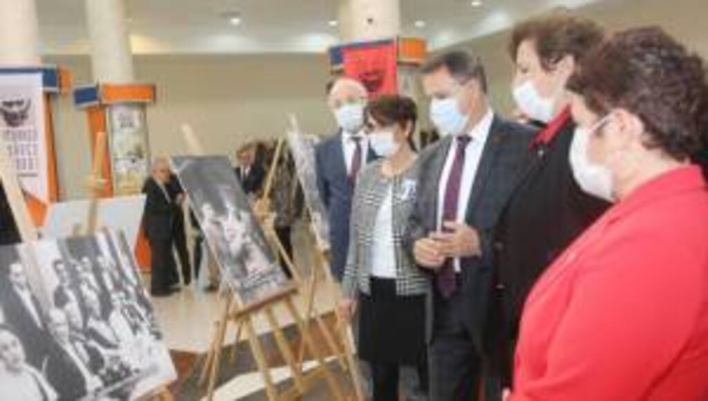 Başkan Cemil Deveci Ulu Önder’in anısına ‘Fotoğraflarla Atatürk’ sergisinin açılışını yaptı