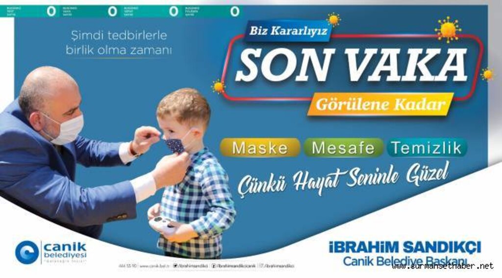 CANİK BELEDİYESİ’NDEN “SON VAKA” PROJESİ