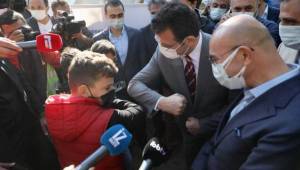 EKREM İMAMOĞLU AYDA VE ELİF’E BEBEĞİ ZİYARET ETTİ