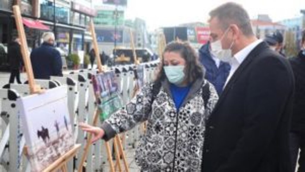 Kadına Şiddete Karşı “Kadınların Gözünden Kareler” Sergisi Açıldı