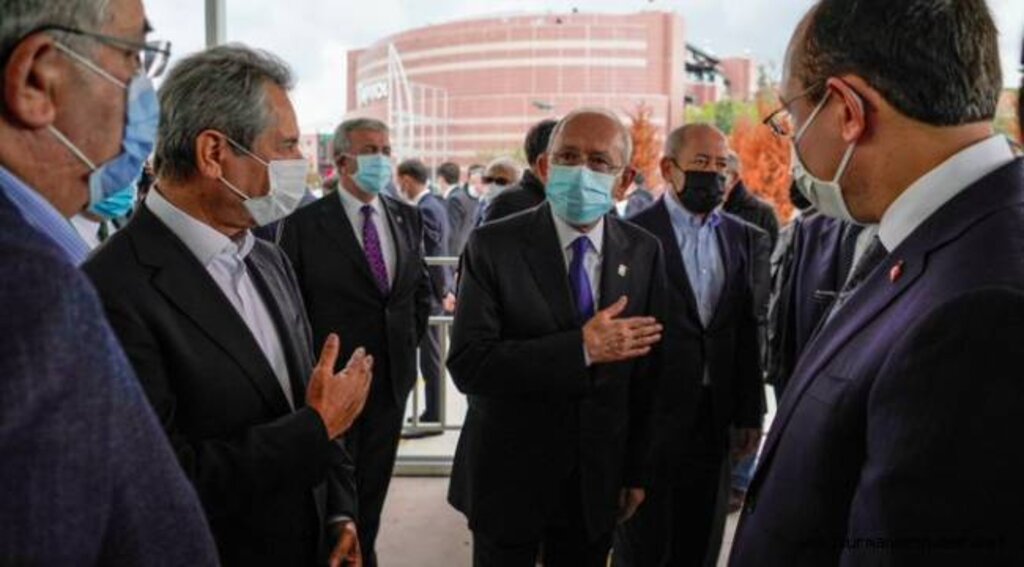 KEMAL KILIÇDAROĞLU, MESUT YILMAZ'IN CENAZE TÖRENİNE KATILDI