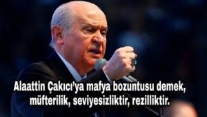 MHP Lideri Bahçeli: Kılıçdaroğlu’nun terörist Demirtaş’a hürmet ve hayranlığı bellidir.