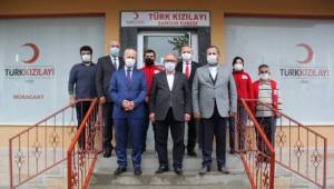 MHP SAMSUN İL BAŞKANLIĞININ KIZILAY ZİYARETİ