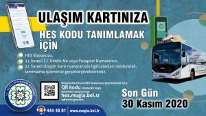 Muğla’da Toplu Ulaşımda HES Kodu Zorunlu Oluyor