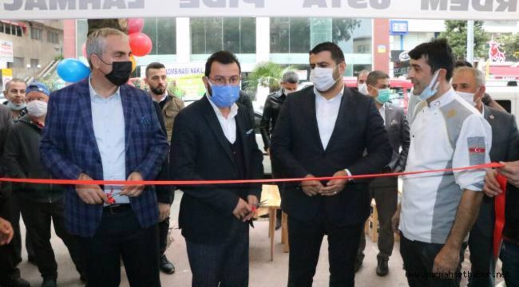 Samsun'da Erdem Usta Pide Lahmacun Salonu Açıldı. YEREL HABERLER