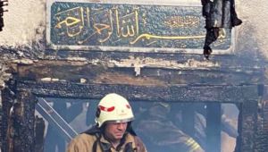 VANİKÖY CAMİSİ YANGINI ELEKTRİK TESİSATINDAN ÇIKTI