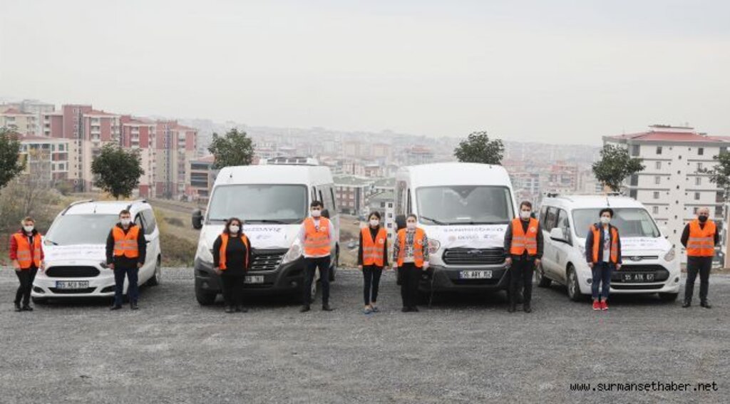 Atakum Belediyesi’nden kısıtlamada ulaşım desteği
