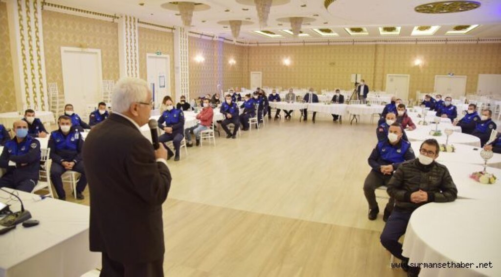 Atakum Zabıtası’na kurumsal iletişim ve takım ruhu eğitimi