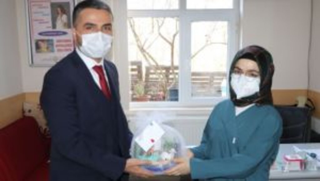 Başkan Kalaycı Sağlık Çalışanlarını Unutmadı Yeni Yıllarını Kutladı.