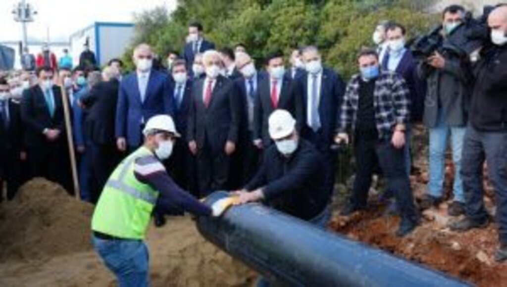 BODRUM ALTYAPISI İÇİN ÖNEMLİ PROJEDE TEMEL ATMA TÖRENİ GERÇEKLEŞTİ