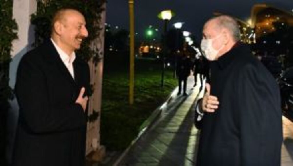 Cumhurbaşkanı Erdoğan Azerbaycan'da