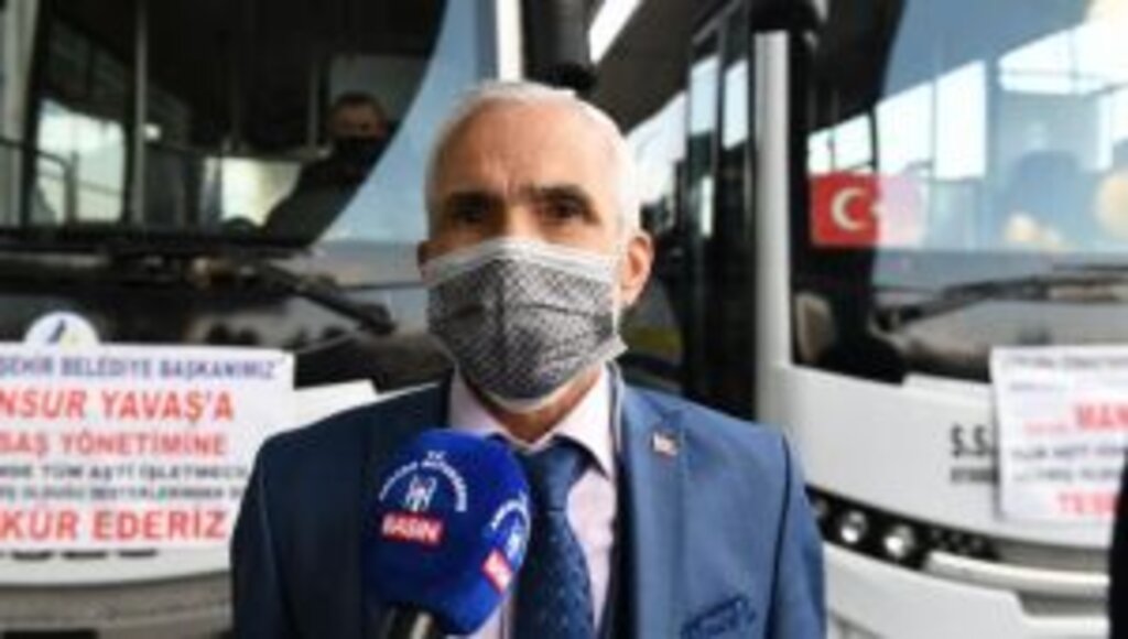 ESNAFA CAN SUYU VEREN MANSUR YAVAŞ’A TEŞEKKÜR