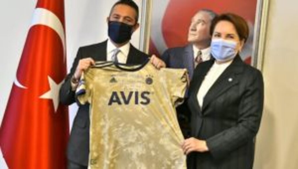 Fenerbahçe Kulübü Başkanı Ali Koç'tan İYİ Parti lideri Meral Akşener'e ziyaret