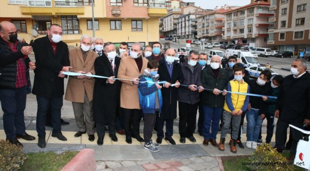 KEÇİÖREN ÇALDIRAN MAHALLESİ YENİ PARKINA KAVUŞTU