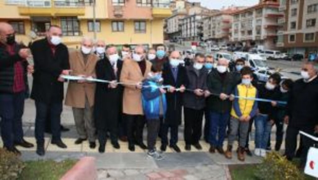 KEÇİÖREN ÇALDIRAN MAHALLESİ YENİ PARKINA KAVUŞTU