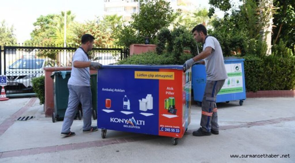 Konyaaltı Belediyesi’nden ‘atık’ seferberliği