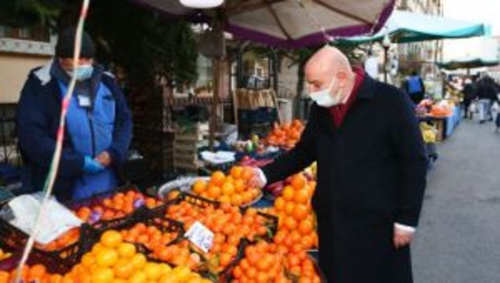 BAŞKAN ALTINOK’TAN 2021’DE DE PAZARLARA SIKI DENETİM