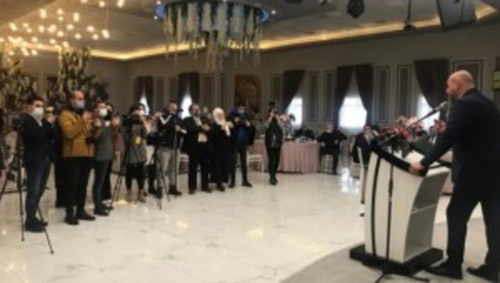 Başkan Hasan Togar, gazetecileri unutmadı 