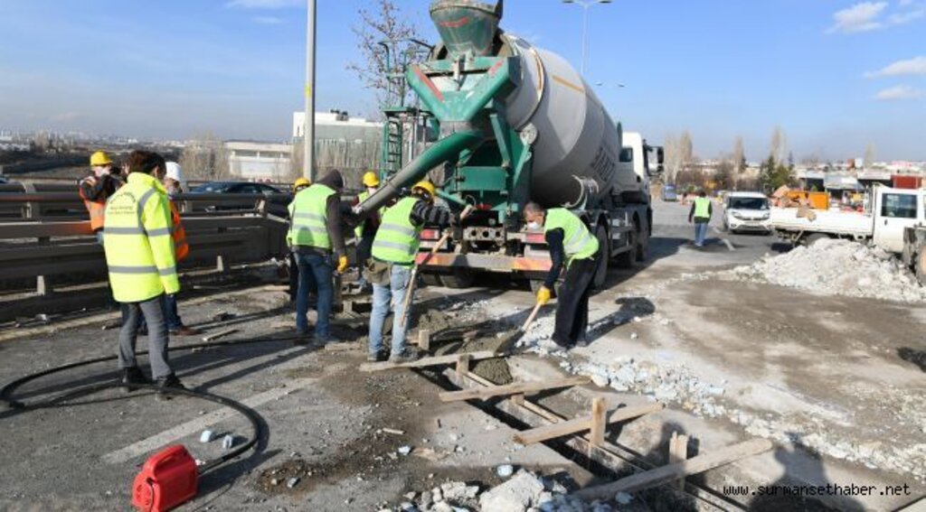 BÜYÜKŞEHİR’DEN KÖPRÜLERDE YENİLEME SEFERBERLİĞİ