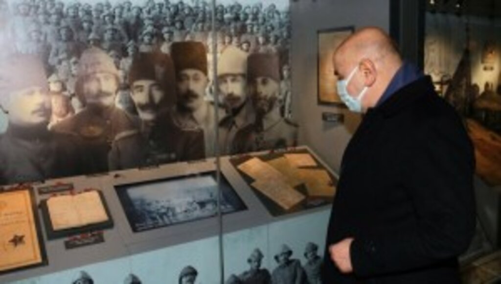 ÇANAKKALE SAVAŞLARI MOBİL MÜZESİ’NE BAŞKAN ALTINOK’TAN TAM DESTEK