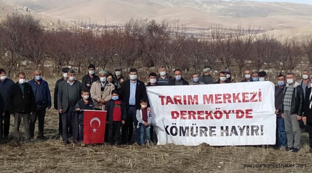Cavit Arı; ''Dereköy'de Kömür Madenine Hayır''