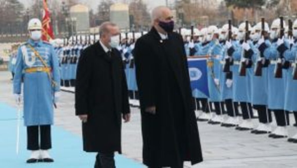 Cumhurbaşkanı Erdoğan, Arnavutluk Başbakanı Rama’yı resmi törenle karşıladı