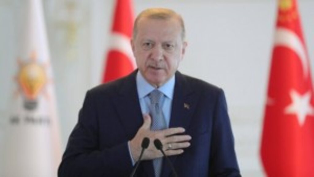 Cumhurbaşkanı Erdoğan;