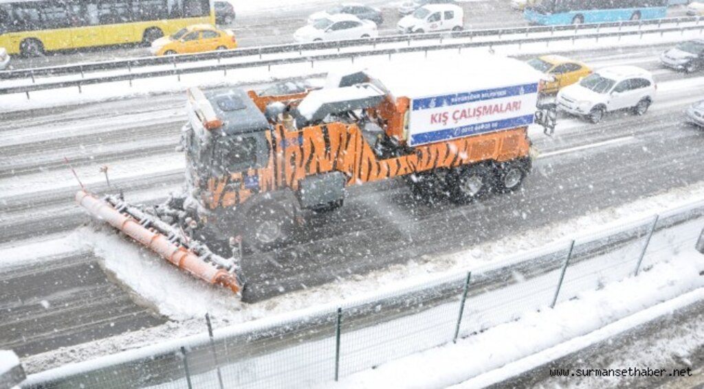 İstanbullular Dikkat ! Kar Kalınlığı 20 cm'i Bulabilir