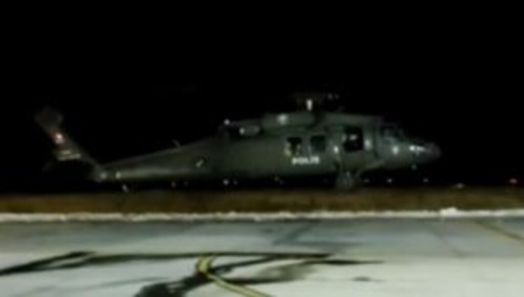 Kalp Krizi Geçiren Hastanın İmdadına Polis Helikopteri Yetişti.