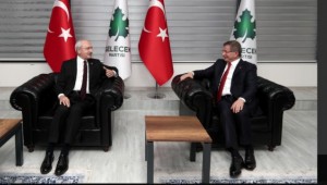 KILIÇDAROĞLU, AHMET DAVUTOĞLU'NU ZİYARET ETTİ