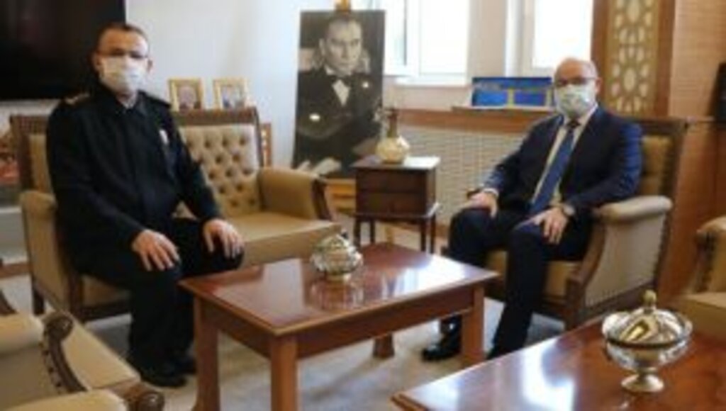 OMÜ Rektör’ü Prof. Dr. Yavuz Ünal Samsun İl Jandarma Komutanlığına İade-i Ziyarette Bulundu